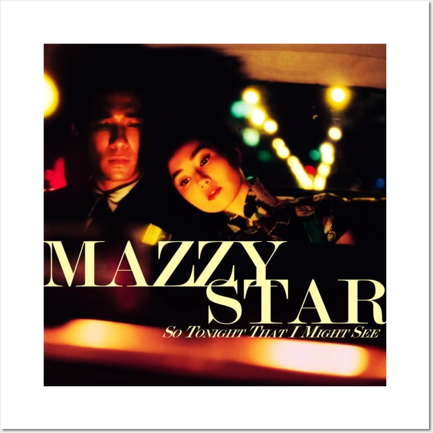 Mazzy Star x Wong Kar-wai Wall Art by Scum & Villainy